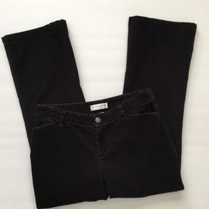 Christopher & Banks Women’s Corduroy Pants Black Size 4P Petite